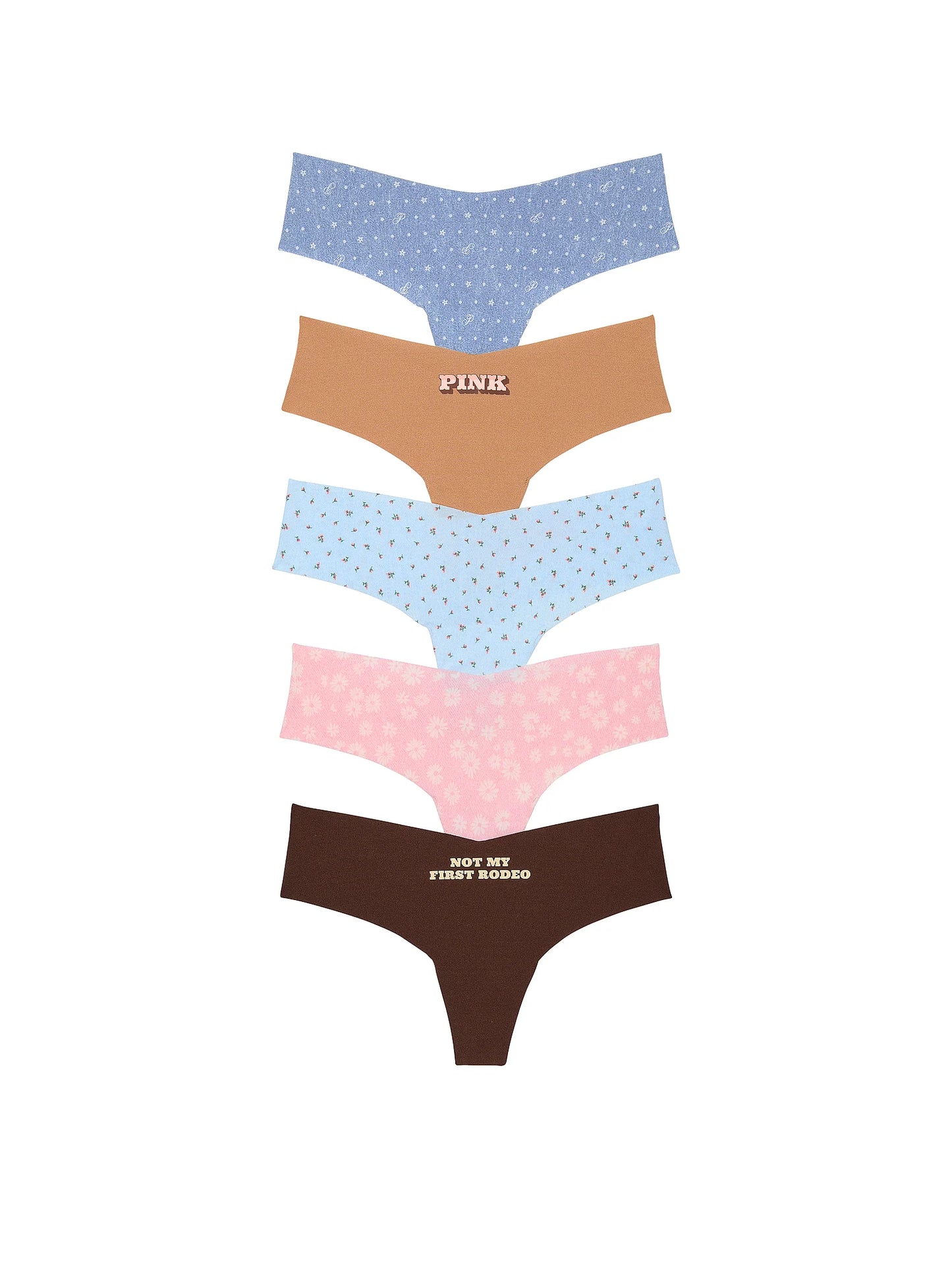 5-Pack No-Show Thong – Victoria’s Secret