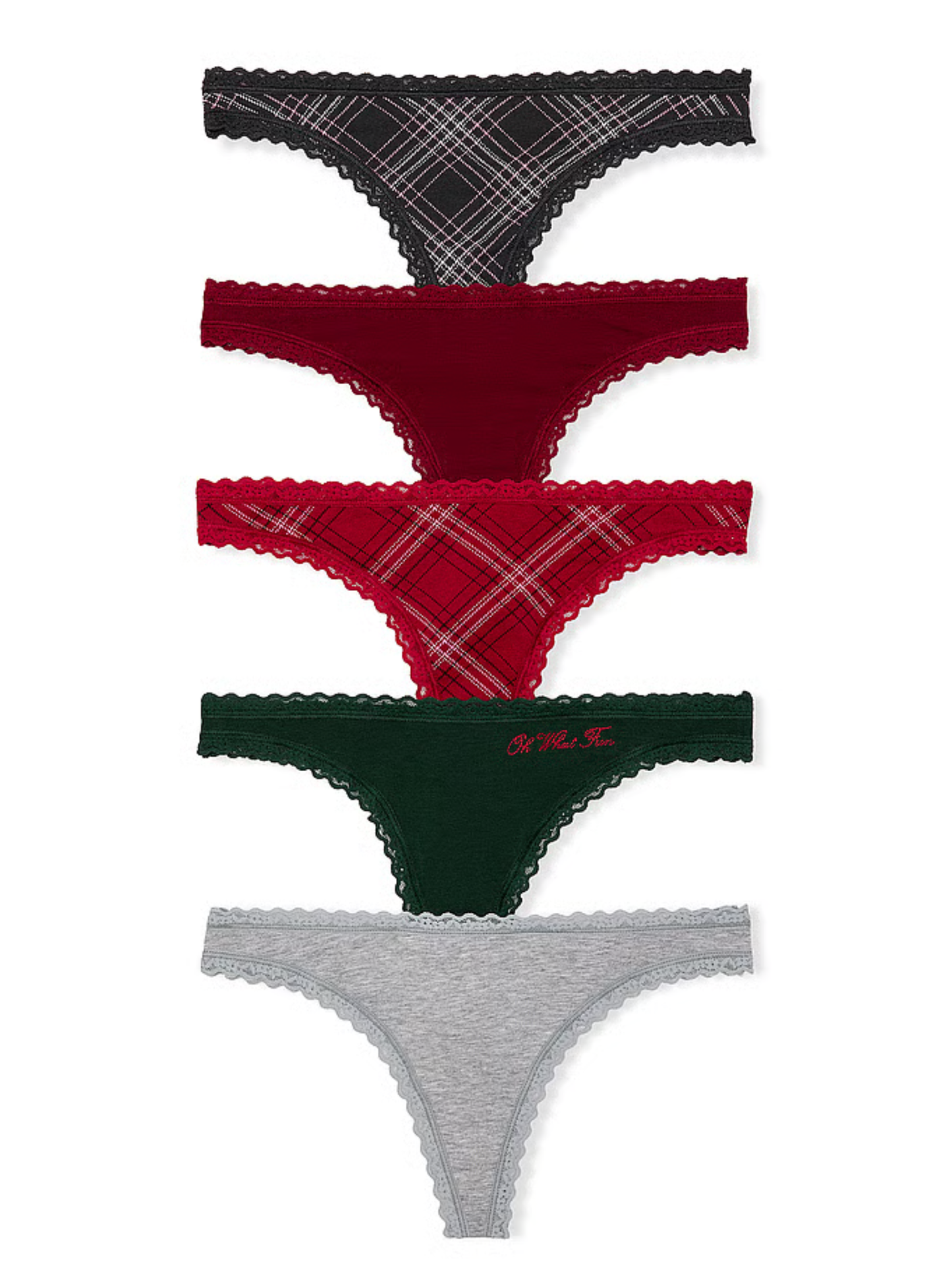 5-Pack Cotton Thong – PINK by Victoria’s Secret