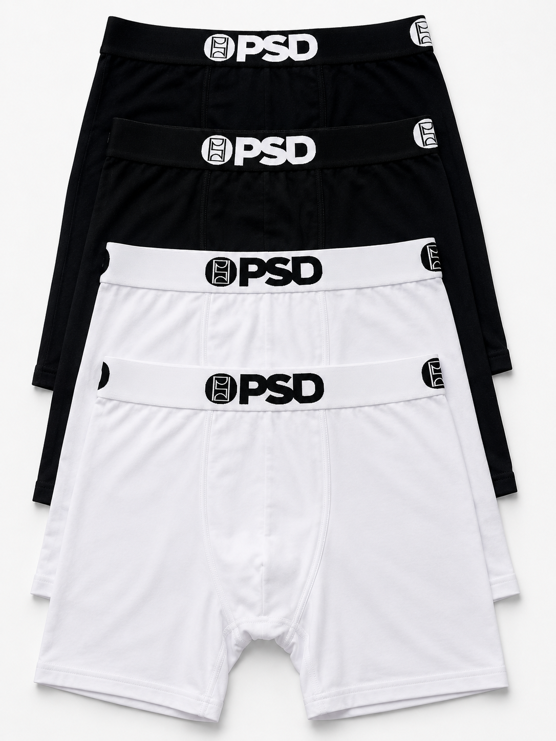 Paquete de 4 Boxers PSD 100% Algodón