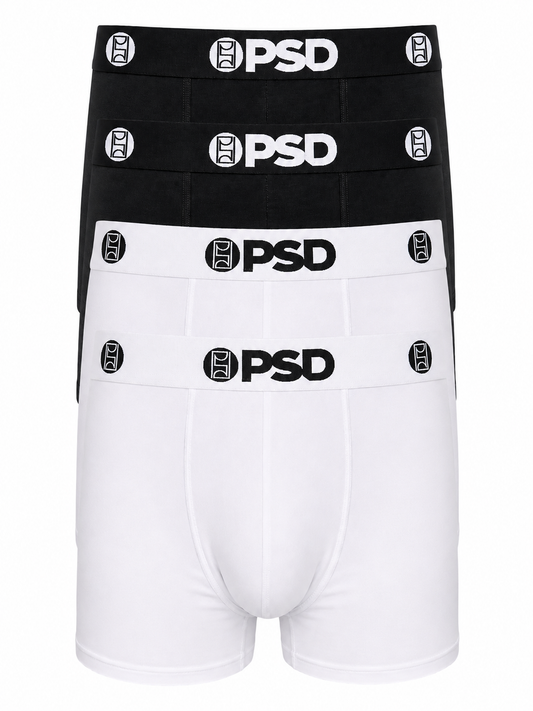 Paquete de 4 Boxers PSD 100% Algodón