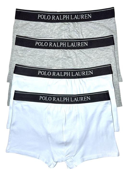 Paquete de 4 Boxers RL: 100% Algodón