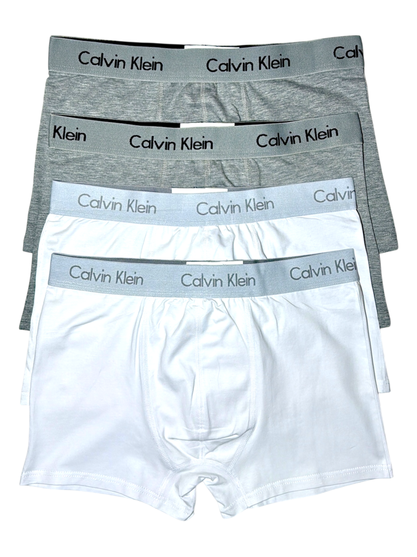 Paquete de 4 Boxers CK: 100% Algodón