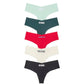 5-Pack No-Show Thong – PINK by Victoria’s Secret