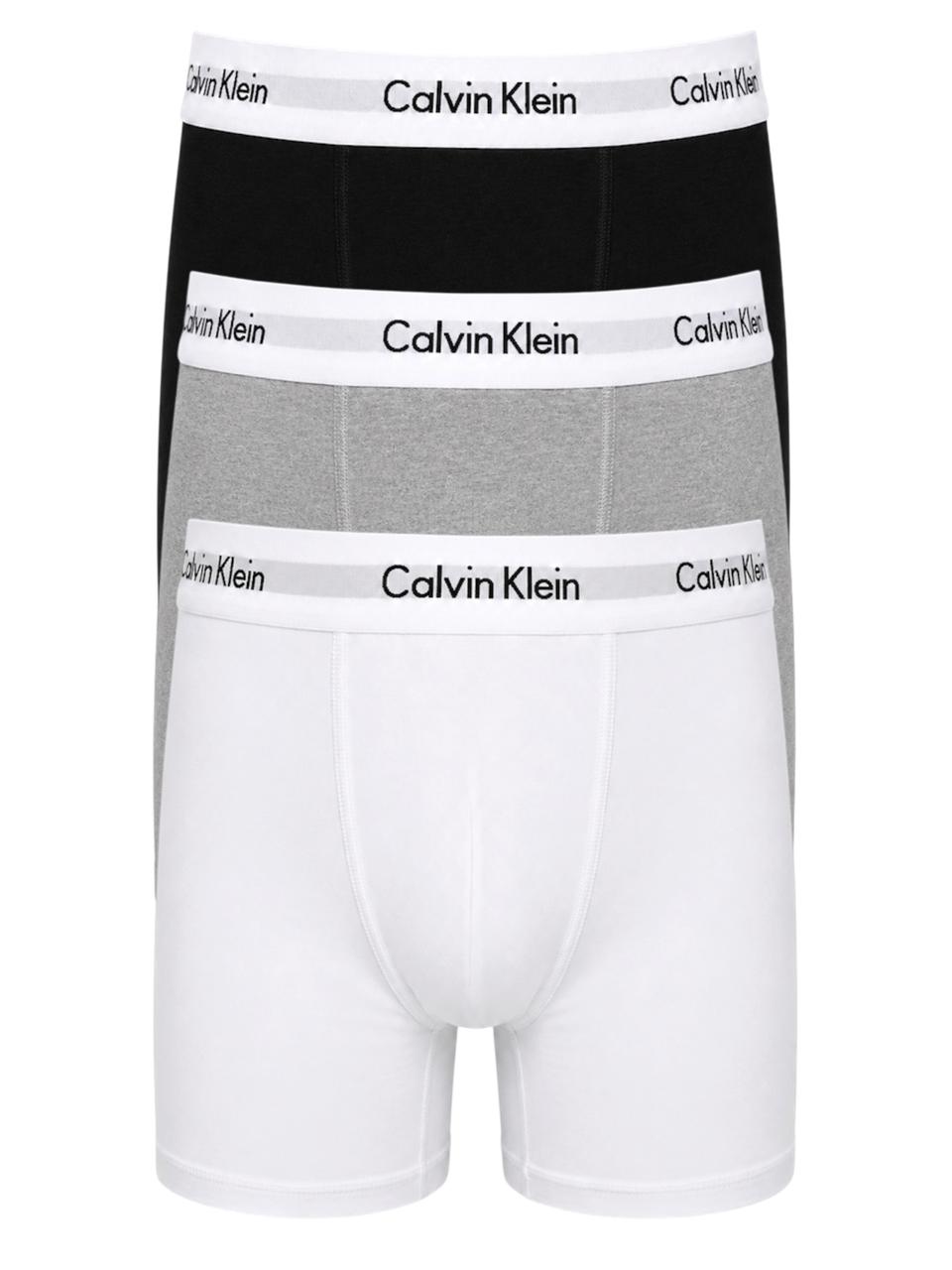 Paquete 4 Boxers CK: 100% Algodón
